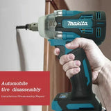 Makita TW004G 630N.m bešepetėlinis suktuvas-gręžtuvas, akumuliatorinis elektrinis suktuvas, įkraunamas gręžtuvas, 18V akumuliatorius