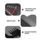 Milwaukee Battery M18 18V 6.0Ah 9.0Ah 12.0Ah Replacement Lithium Battery for Milwaukee M18 48-11-1815 48-11-1850 2604-22 Battery