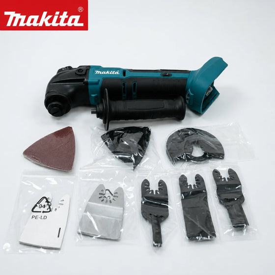 Naujas Makita DTM51 18V akumuliatorinis vibruojantis daugiafunkcinis įrankis su 6 greičiais, greitu atleidimu, elektrinis trimeris-kastuvėlis, skirtas namų renovacijai