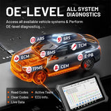 OTOFIX D1 PROS2 bidirektionales Scan-Tool, Upgrade von D1 PROS Bluetooth Scanner, ECU-Codierung, Diagnose-Scanner-Tool, FCA 2-Jahres-Update