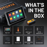 OTOFIX D1 PROS2 bidirektionales Scan-Tool, Upgrade von D1 PROS Bluetooth Scanner, ECU-Codierung, Diagnose-Scanner-Tool, FCA 2-Jahres-Update