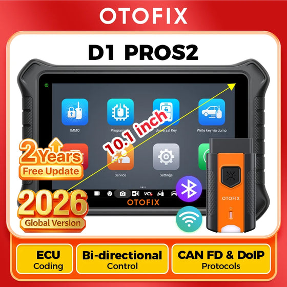 OTOFIX D1 PROS2 Diagnostinis skaitytuvas ECU kodavimas Dvipusis valdymas Diagnostikos įrankiai CANFD DoIP 2 metų atnaujinimas D1 PROS