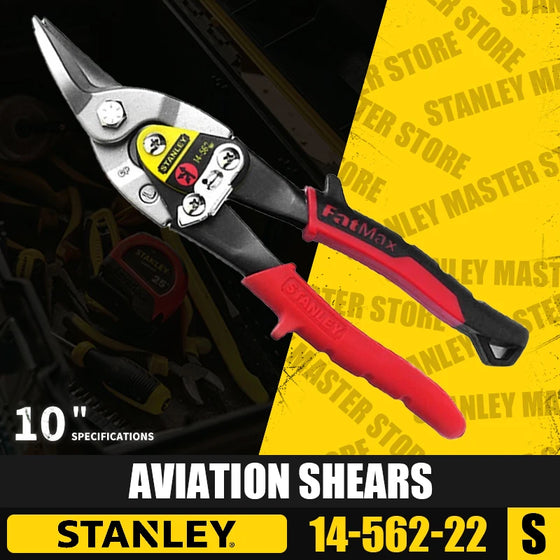 STANLEY 14-562-22/14-563-22/14-564-22/14-566-22 Aviacinės žirklės metalui Nerūdijančio plieno skardos žirklės vielos tinklo žirklės
