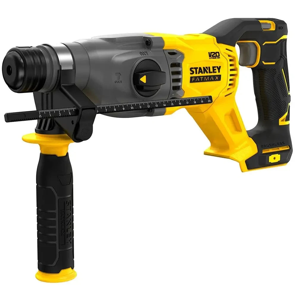 Stanley FATMAX SFMCH900B 18V V20 SDS + smūginis gręžtuvas bešepetėliu varikliu