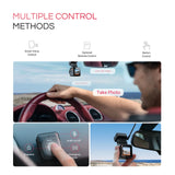 Vantrue E1 Pro 4K Mini priekinė vaizdo kamera STARVIS 2 Plate Pix™ HDR naktinis matymas, 5G WiFi ir GPS palaikymas, iki 1TB