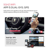 Vantrue E1 Pro 4K Mini priekinė vaizdo kamera STARVIS 2 Plate Pix™ HDR naktinis matymas, 5G WiFi ir GPS palaikymas, iki 1TB